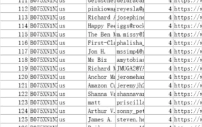 亚马逊用户评价数据-3714行-1个子表
