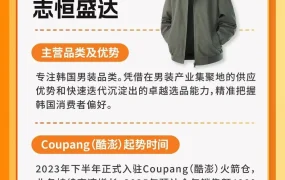 卖家故事｜Coupang韩国男装蓝海掘金：5人团队年销4000万，火箭仓配送驱动增长