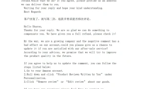 亚马逊差评处理与修改指南-2页