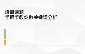 亚马逊关键词筛选与优化实战指南-33页