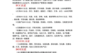 北美欧洲日本跨境电商产品认证指南-3页