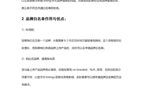 亚马逊品牌白名单申请指南与QA合集-3页