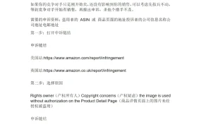 亚马逊图片被盗投诉方法指南-7页