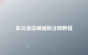 亚马逊店铺强制注销教程-1页
