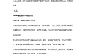 亚马逊Listing编写与优化实战指南-12页