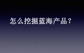 亚马逊蓝海产品挖掘指南-73页
