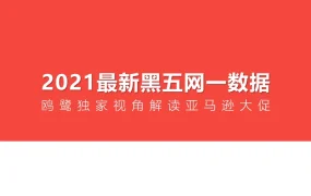 2021亚马逊黑五·网一数据报告-21页