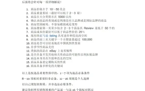 亚马逊选品16大黄金指标解析-13页