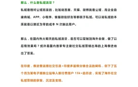 跨境电商私域流量营销实战指南-8页