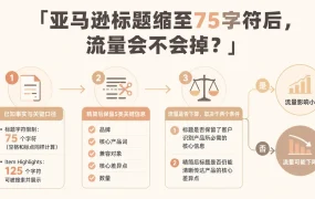亚马逊标题缩至75字符后，流量会不会掉？