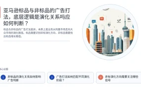 亚马逊标品与非标品的广告打法，底层逻辑是演化关系吗应如何判断？