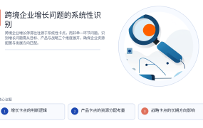 跨境企业增长问题的系统性识别