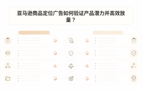 亚马逊商品定位广告如何验证产品潜力并高效放量?