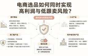 电商选品如何同时实现高利润与低跟卖风险?