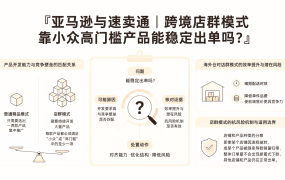 亚马逊与速卖通|跨境店群模式靠小众高门槛产品能稳定出单吗?