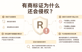 有商标证为什么还会侵权？