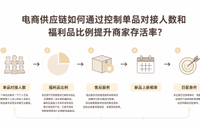 电商供应链如何通过控制单品对接人数和福利品比例提升商家存活率?