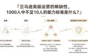 亚马逊高级运营的稀缺性,1000人中不足10人的能力标准是什么?