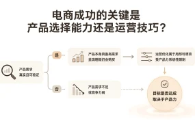 电商成功的关键是产品选择能力还是运营技巧?