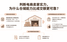 判断电商卖家实力，为什么仓储能力比成交额更可靠？