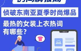 市场趋势｜2021年7月东南亚夏季时尚爆品洞察：Y2K风、雨具、居家服成热卖核心