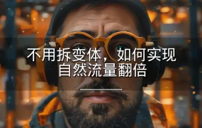 不用拆变体，如何实现自然流量翻倍-11页