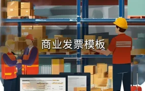 商业发票模板-62行-1个子表