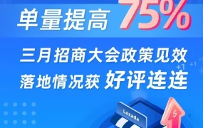 官方活动｜Lazada义乌招商政策落地，日均50单以上可享免费揽收，单量增长75%
