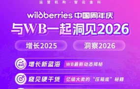 官方活动｜Wildberries中国周年庆直播活动开启 佣金折扣与市场机遇双享