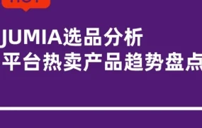 市场趋势｜Jumia五大站点热卖产品分析：3C与Fashion为主力，非洲市场增长潜力大