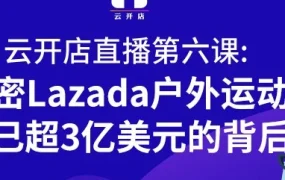 市场趋势｜Lazada户外运动销售额超3亿美元，揭示跨境电商新机遇