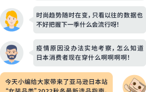 市场趋势｜亚马逊日本站秋冬女装选品指南发布，200页报告解析11大类目
