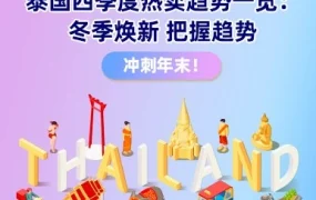市场趋势｜泰国四季度消费增长点曝光，秋冬服饰与节日礼品成黑马