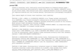 视觉升级-GPT 2 亚马逊A+ prompt-17页