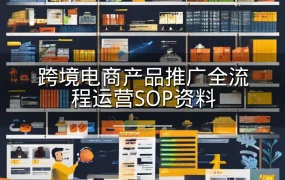 跨境电商产品推广全流程运营SOP资料-491行-11个子表